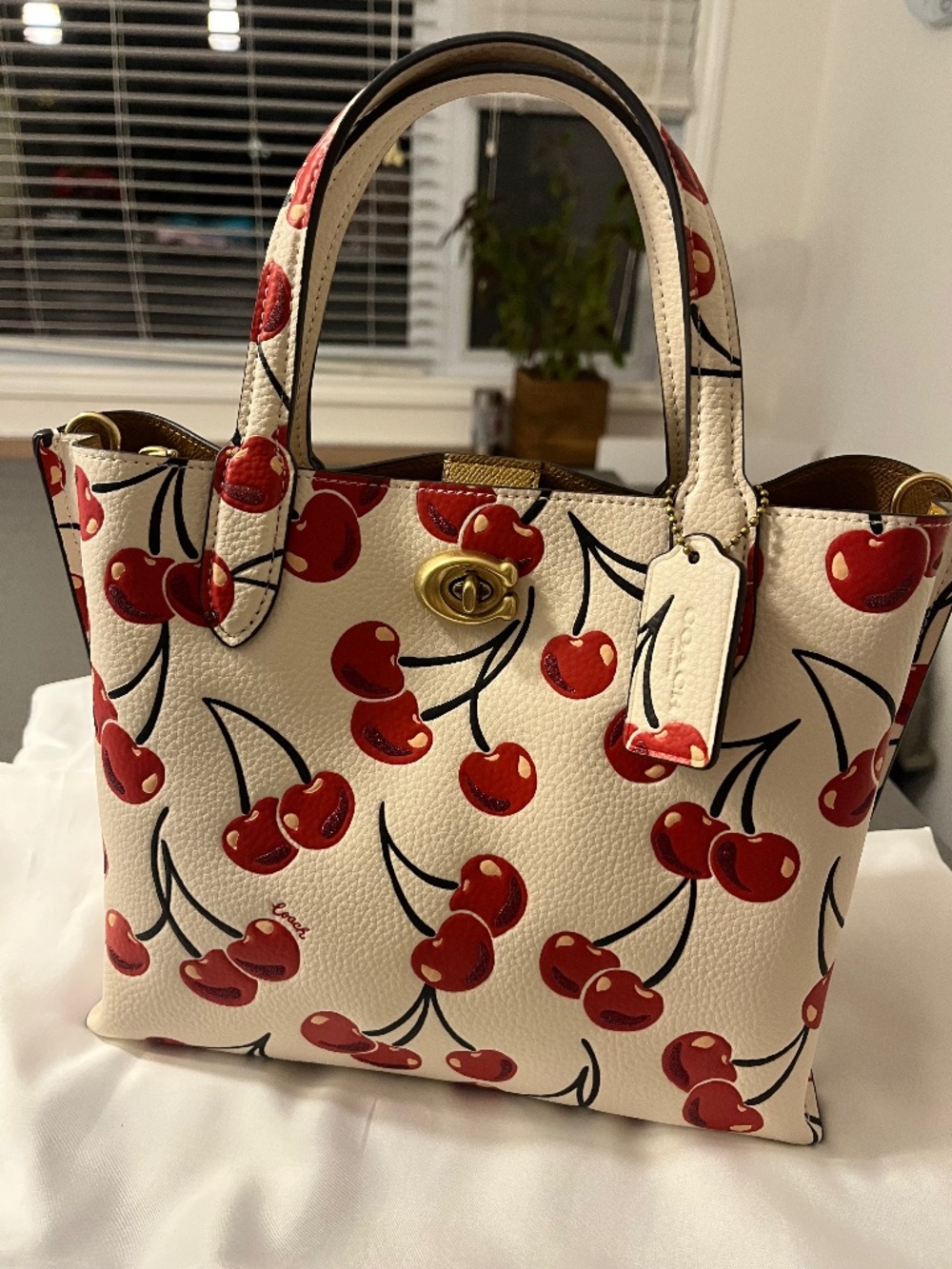 Coach bag - cherries